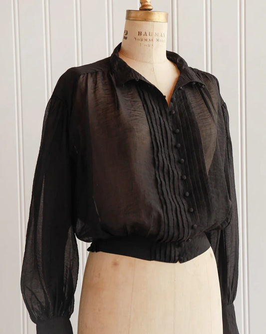 Mailou Balloon Sleeve Blouse